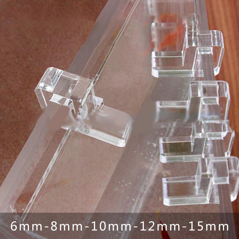 Aquarium Fish Glass - 10 Pezzi Supporto per Acquario, Telaio