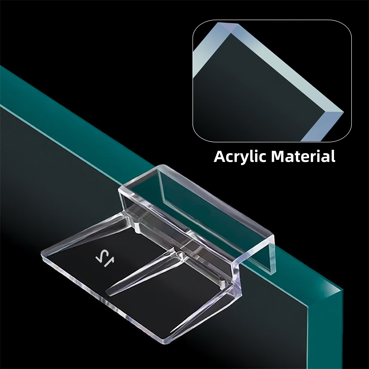 10 pz Trasparente Acrilico Ser - Aquarium Fish Glass recensione e prezzo