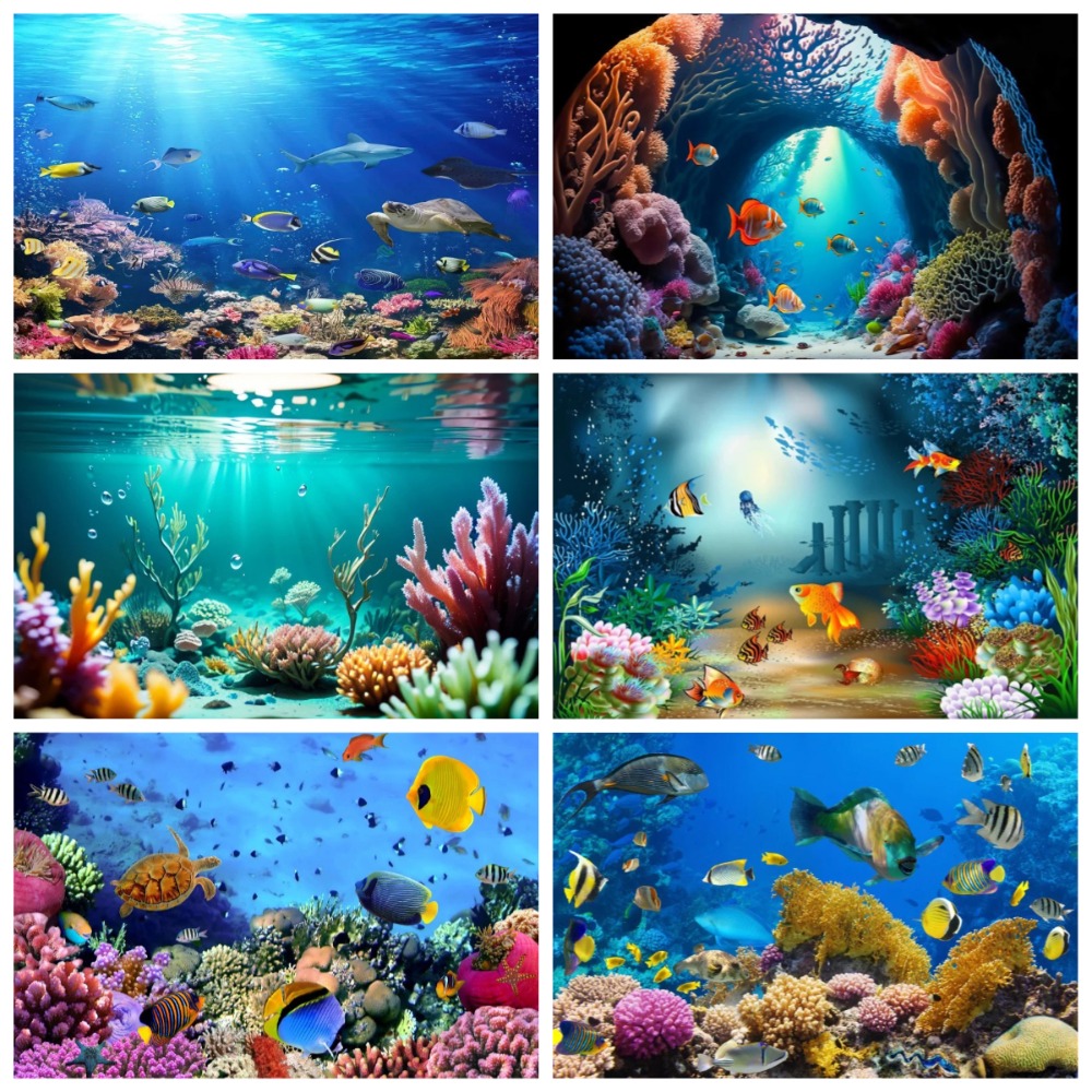 Sfondo Fotografico a Tema Acqu - Aquarium Fish World recensione e prezzo