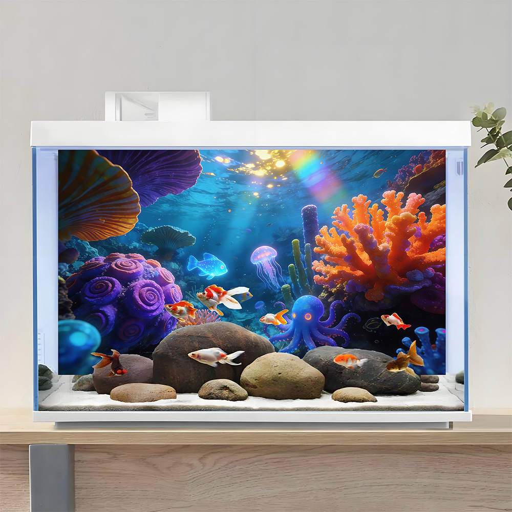 Il mondo subacqueo sotto la lu - Aquarium Fish World recensione e prezzo