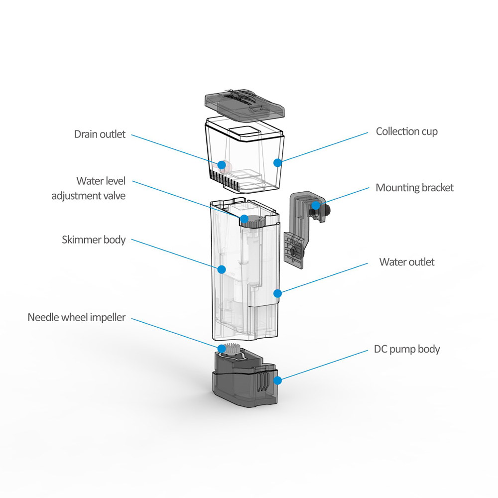 Skimmer Interno Nano Mini Q 10 - Protein Skimmer Reef recensione e prezzo