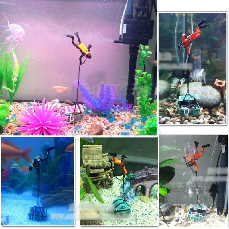 Ornamento per Acquario Treasur - Aquarium Fish World recensione e prezzo