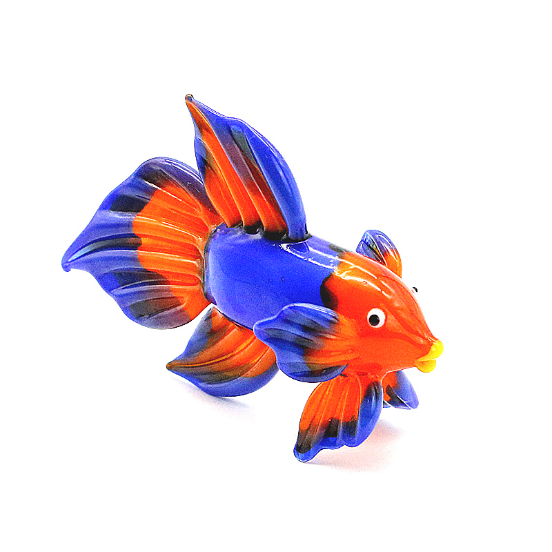 Arancione vetro di Murano pesc - Aquarium Fish Glass recensione e prezzo