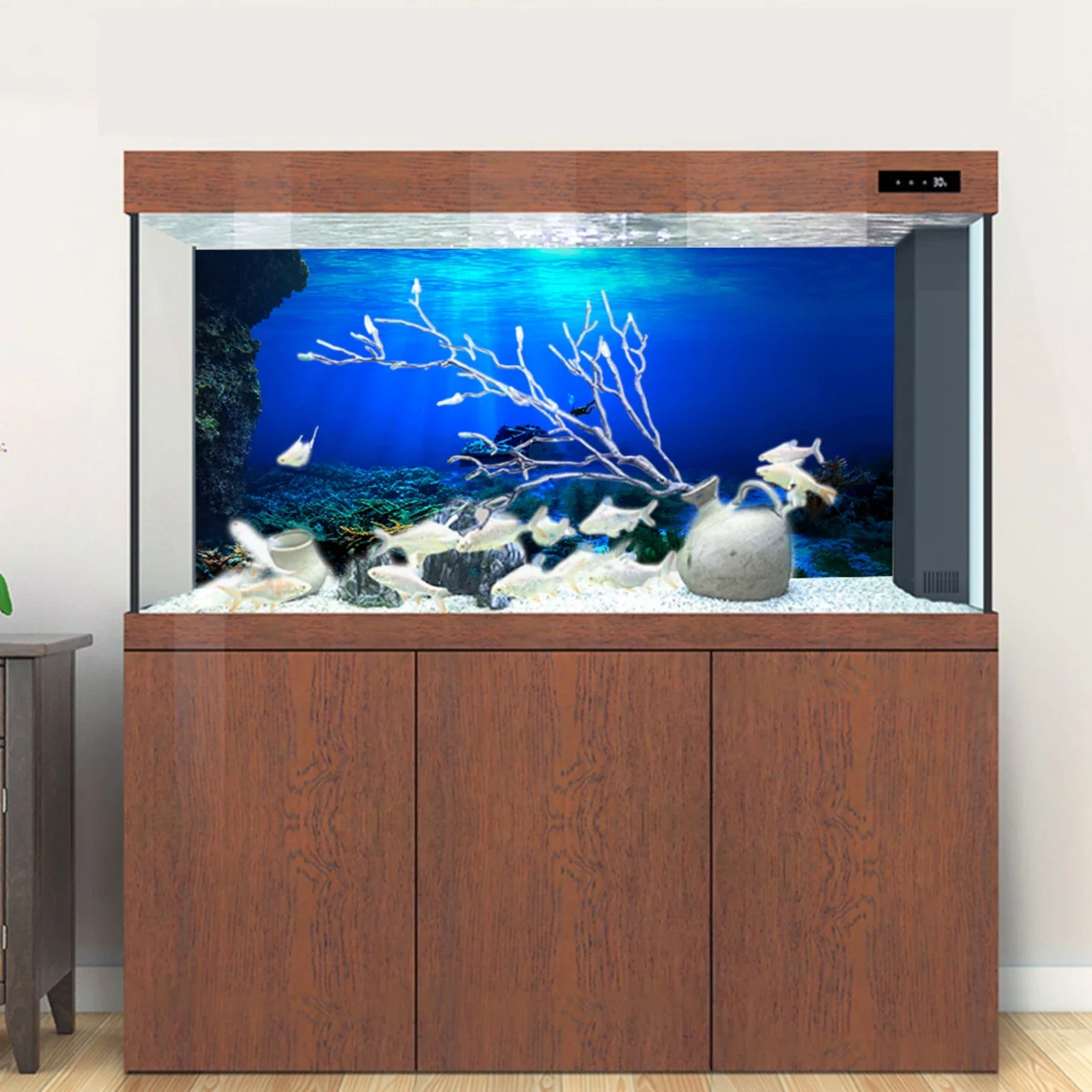 Foresta pluviale acquario sfon - Aquarium Fish World recensione e prezzo