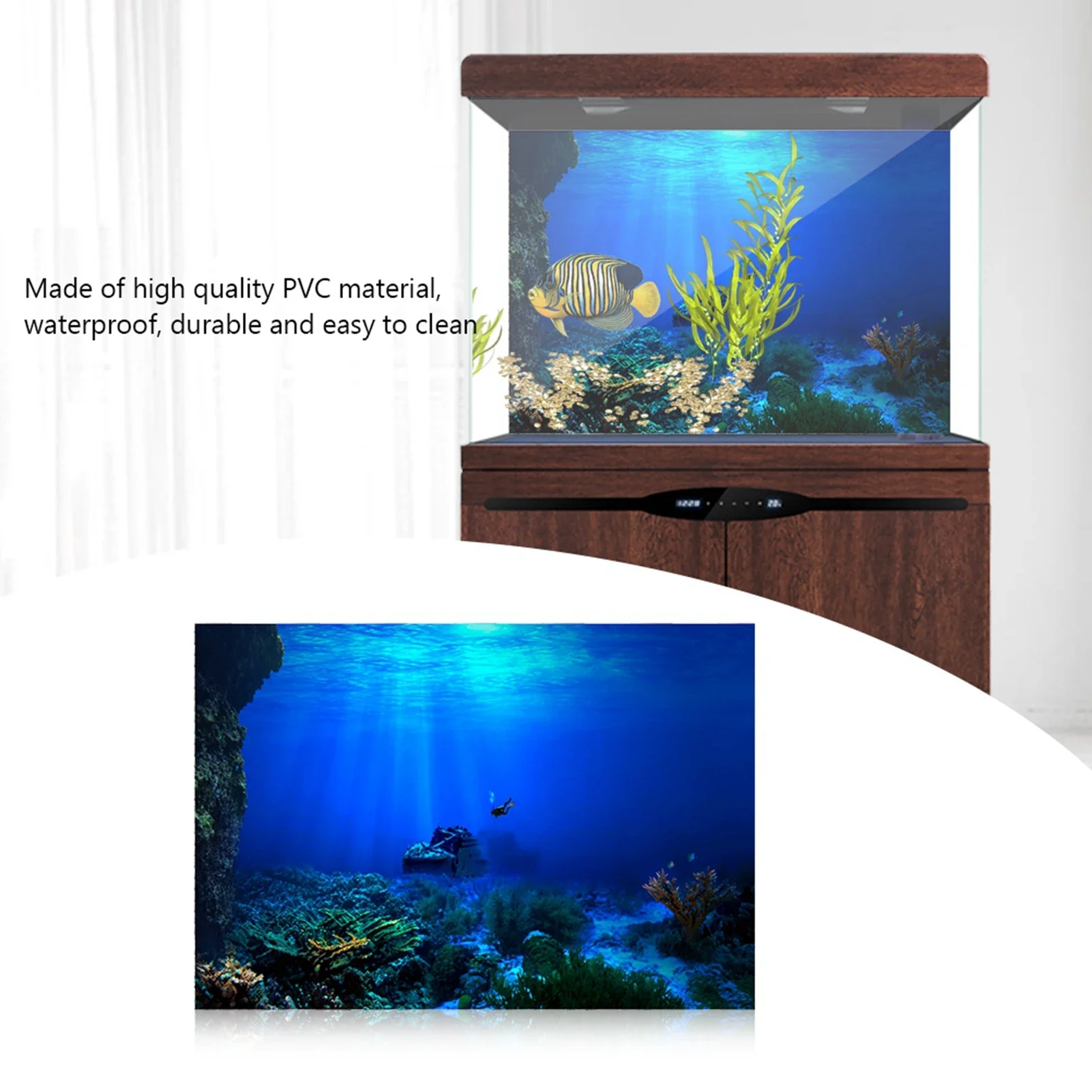 Foresta pluviale acquario sfon - Aquarium Fish World recensione e prezzo