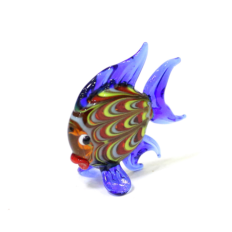 Mini figurine colorate di pesc - Aquarium Fish Glass recensione e prezzo