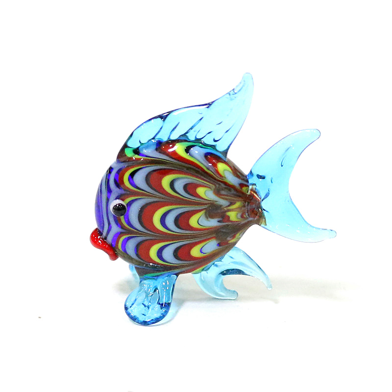 Mini figurine colorate di pesc - Aquarium Fish Glass recensione e prezzo