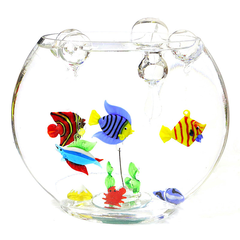 Statue di animali marini di ar - Aquarium Fish Glass recensione e prezzo